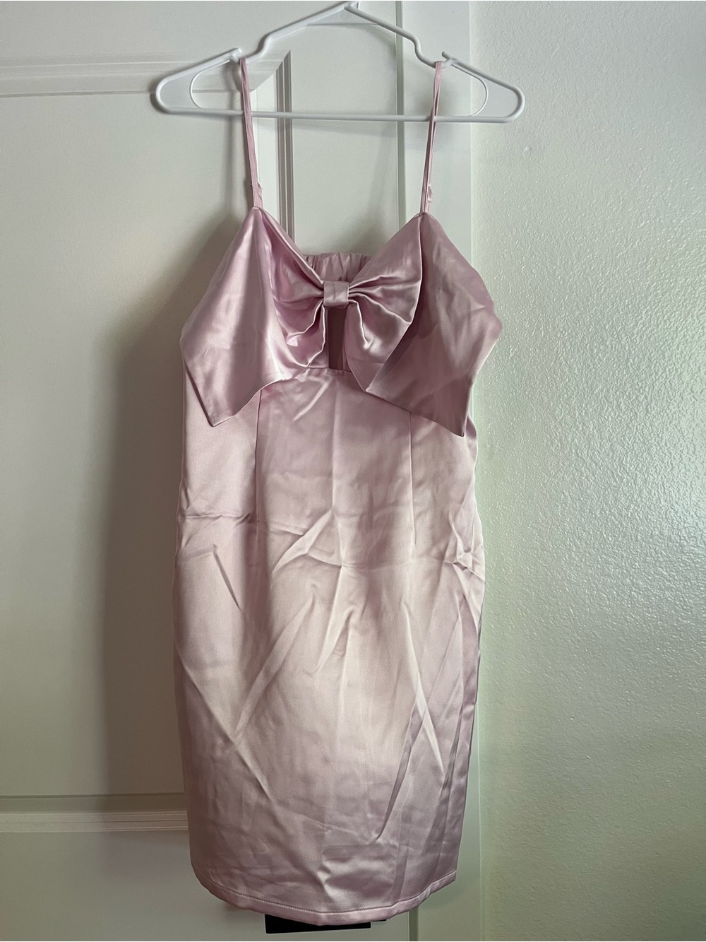 Target Pale Pink Satin Camisole Dress